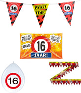 16 Jaar Verjaardag Versiering Pakket
